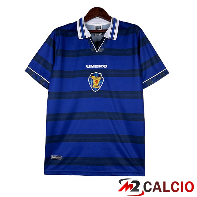 Maglie Calcio Scozia Retro Prima Blu 1998