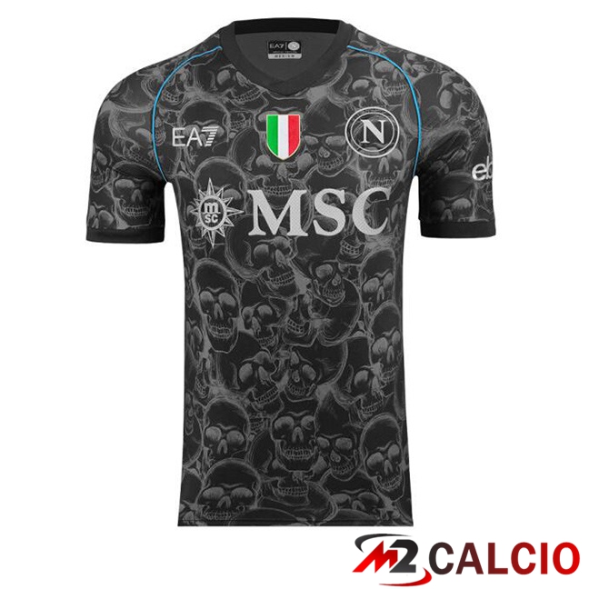 Maglie Calcio SSC Napoli Halloween Nero 2023/2024