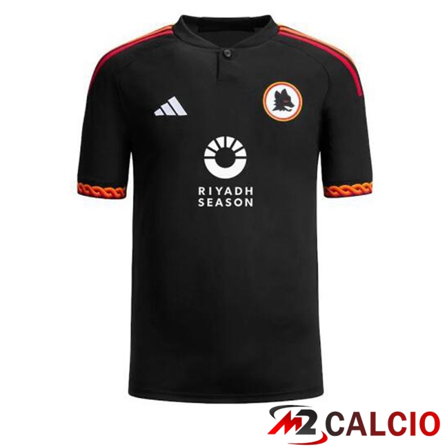 Maglie Calcio AS Roma RIYADH SEASON Terza Nero 2023/2024