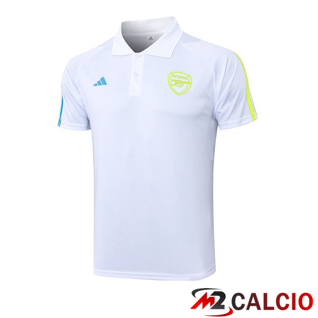 Maglia Polo Arsenal Bianco 2023/2024