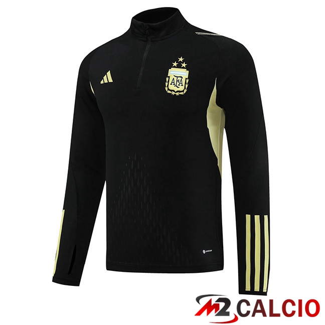 Felpa Allenamento Argentina Nero 2023/2024
