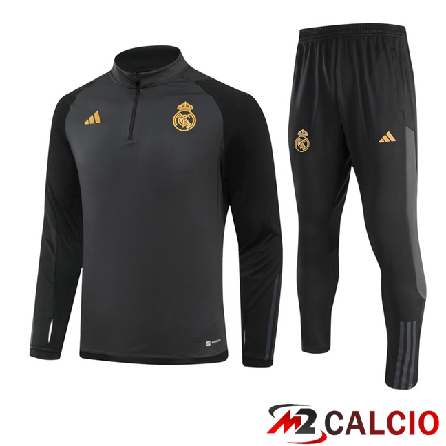 Insieme Tuta Calcio Real Madrid Nero 2023/2024
