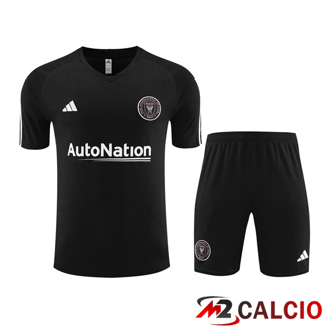 T Shirt Allenamento Inter Miami CF + Pantaloncini Nero 2023/2024