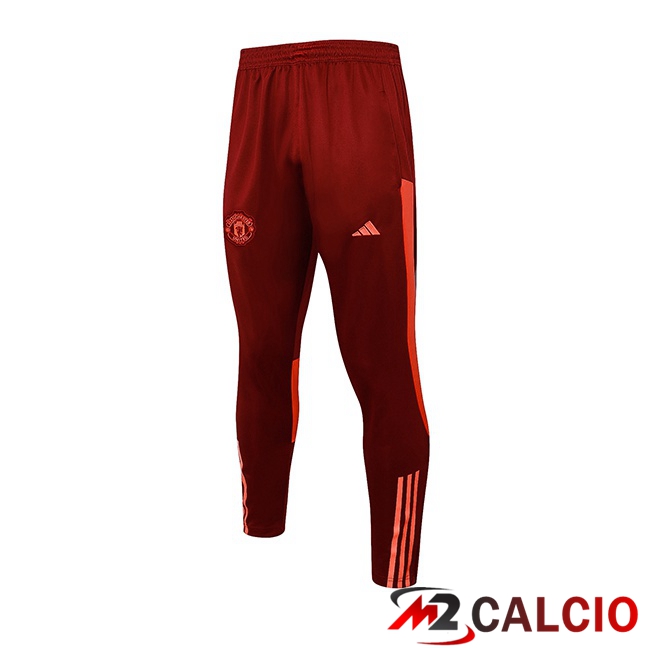 Pantaloni Da Allenamento Manchester United Rosso 2023/2024