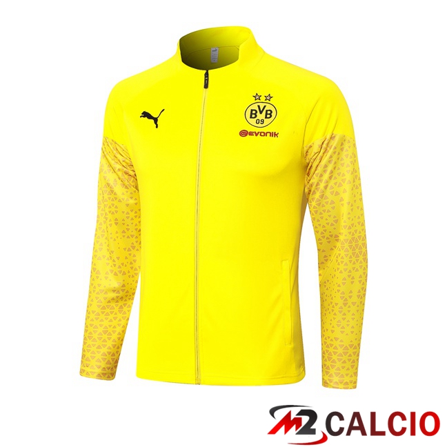 Giacca Calcio Dortmund BVB Giallo 2023/2024