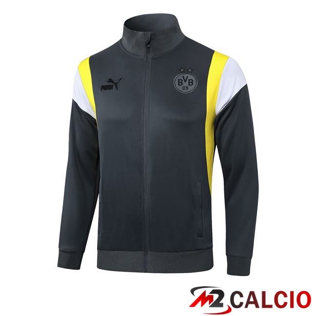 Giacca Calcio Dortmund BVB Grigio 2023/2024