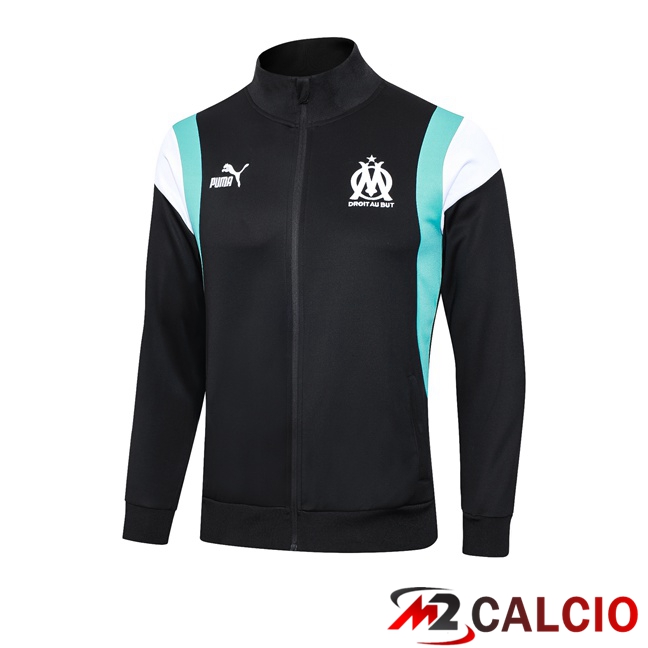 Giacca Calcio Marsiglia OM Nero 2023/2024