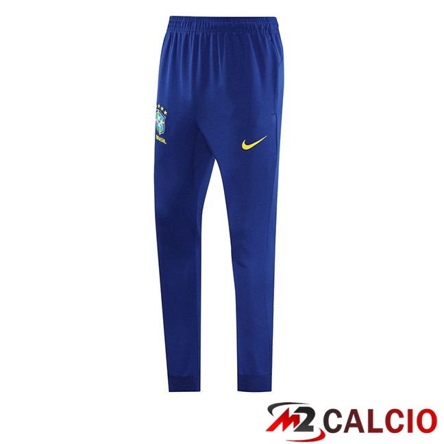 Pantaloni Da Allenamento Brasile Blu 2023/2024
