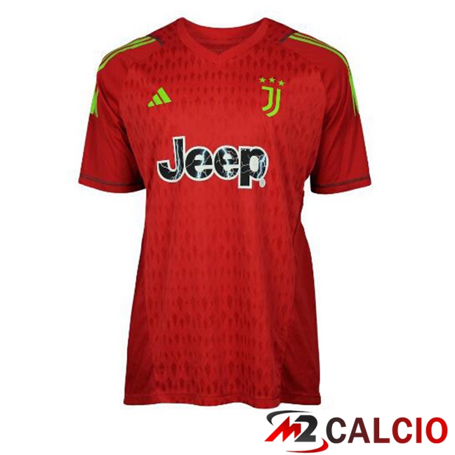 Maglie Calcio Juventus Prima Portiere Rosso 2023/2024