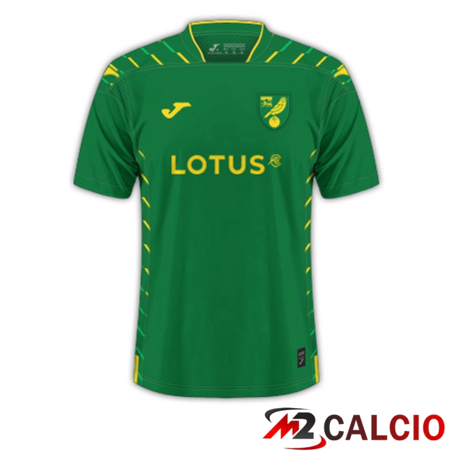 Maglie Calcio Norwich City Seconda Verde 2023/2024