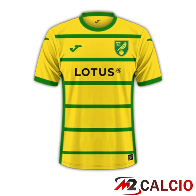 Maglie Calcio Norwich City Prima Giallo 2023/2024