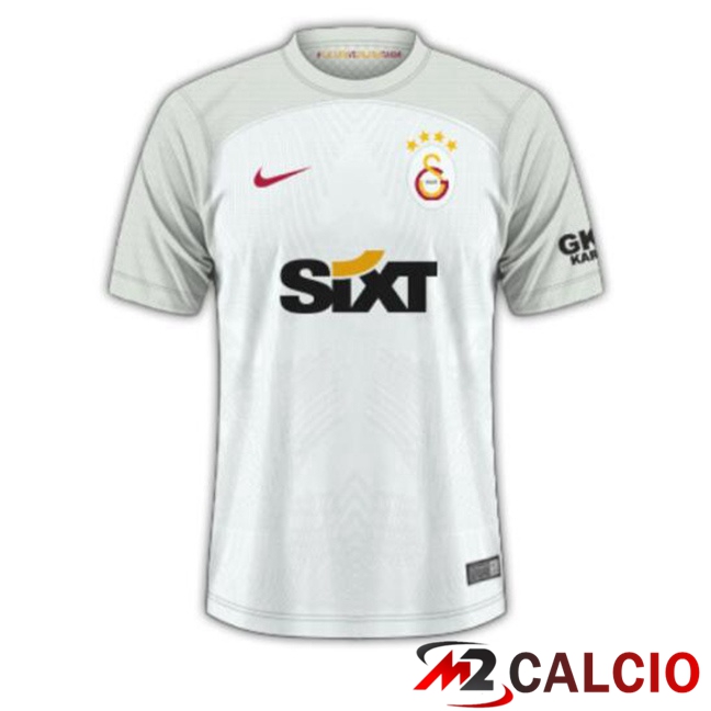 Maglie Calcio Galatasaray SK Seconda Bianco 2023/2024