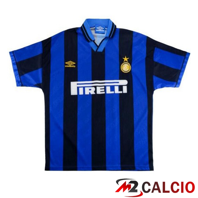 Maglie Calcio Inter Milan Retro Prima Blu 1995-1996
