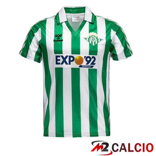 Maglie Calcio Real Betis Retro Prima Verde 1988-1989