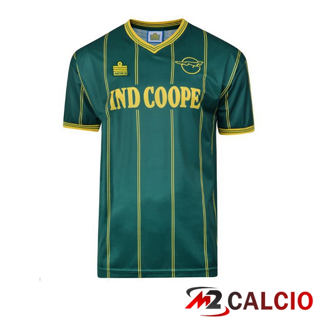 Maglie Calcio Leicester City Retro Seconda Verde 1984