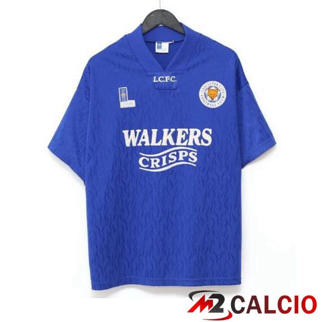 Maglie Calcio Leicester City Retro Prima Blu 1992-1994