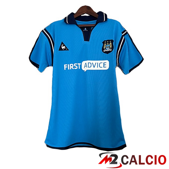 Maglie Calcio Manchester City Retro Prima Blu 2002-2003