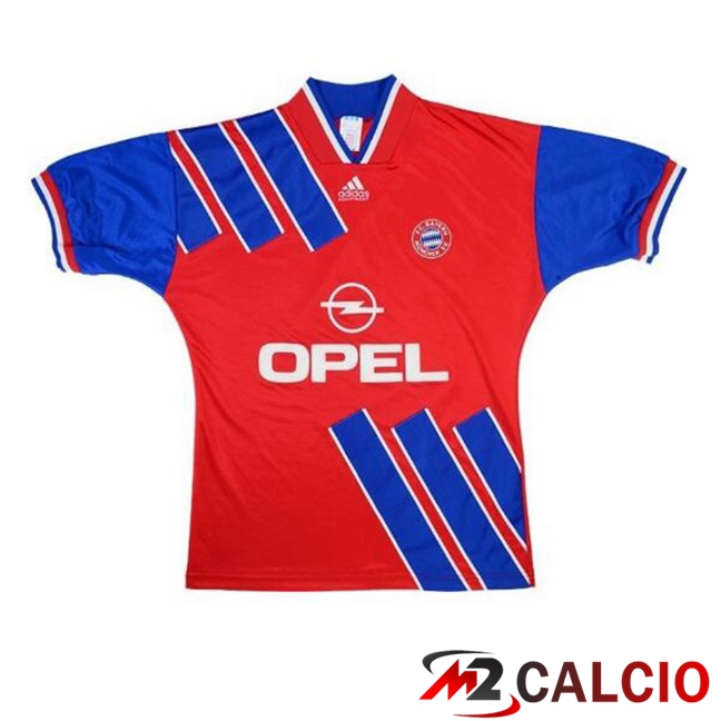 Maglie Calcio Bayern Monaco Retro Prima Rosso Blu 1993-1995