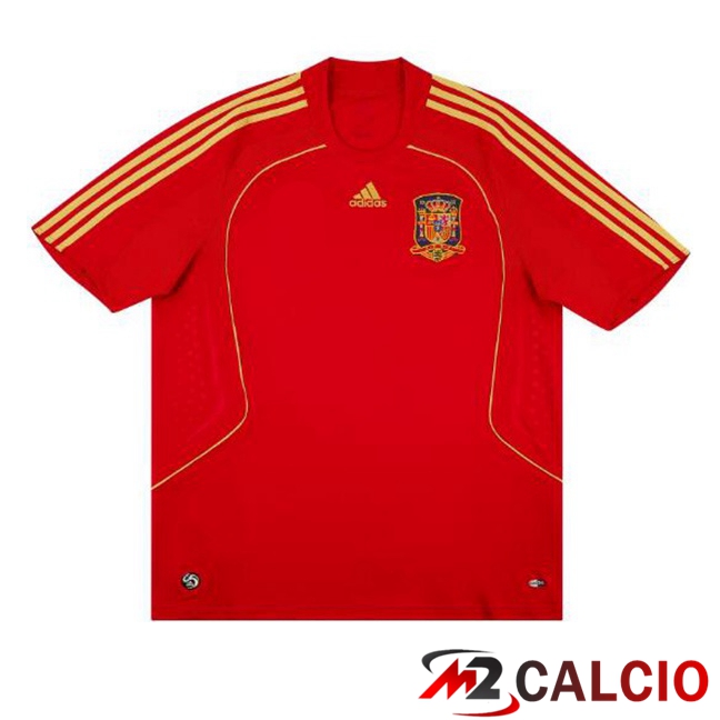 Maglie Calcio Espagne Retro Prima Rosso 2008