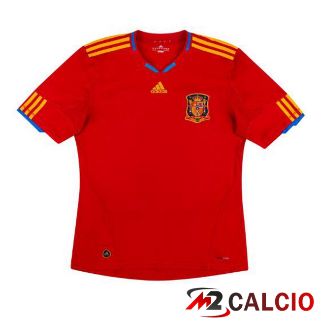 Maglie Calcio Espagne Retro Prima Rosso 2010