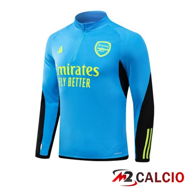 Felpa Allenamento Arsenal Blu 2024/2025