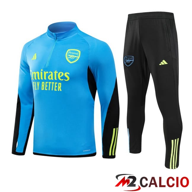 Insieme Tuta Calcio Arsenal Blu 2024/2025