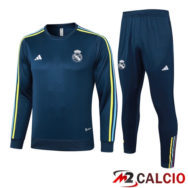Insieme Tuta Calcio Real Madrid Blu Reale 2024/2025