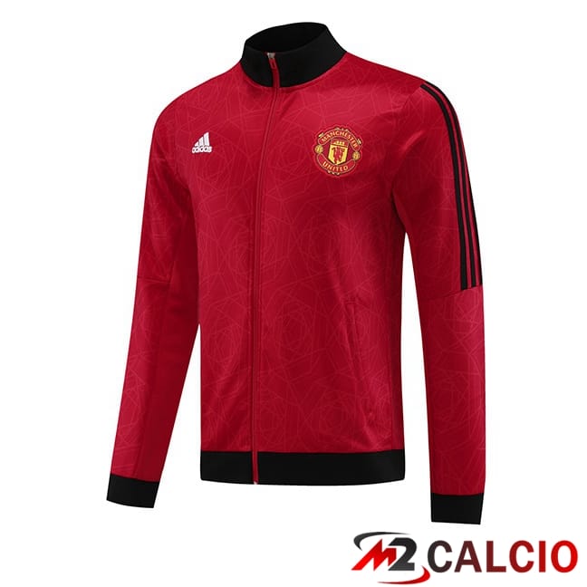Giacca Calcio Manchester United Rosso 2024/2025