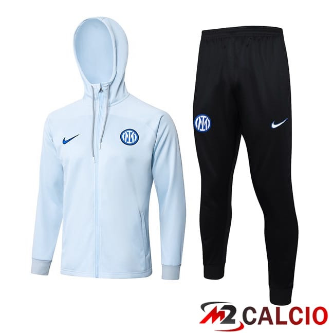 Tuta Calcio - Giacca A Vento Inter Milan Blu 2024/2025
