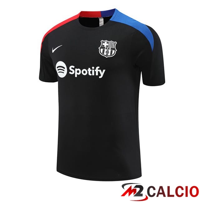 T Shirt Allenamento FC Barcellona Nero 2024/2025
