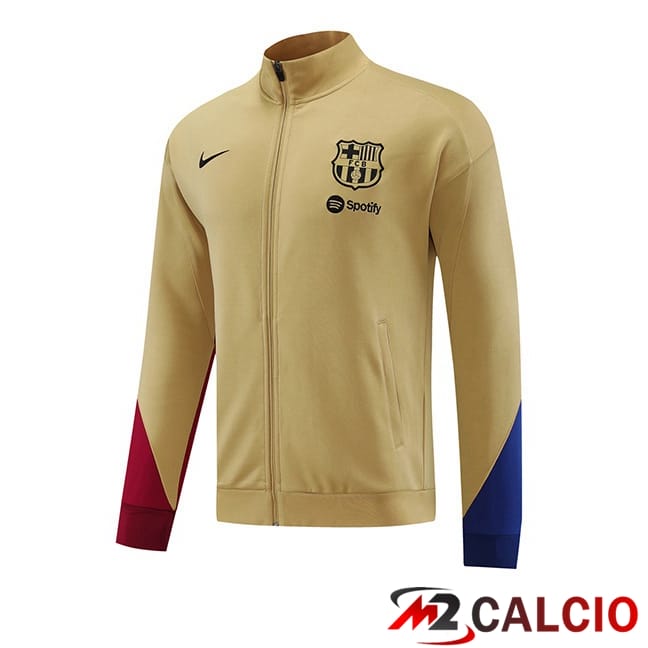 Giacca Calcio FC Barcellona Giallo 2024/2025