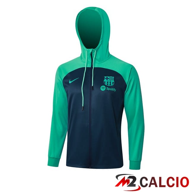 Giacca A Vento FC Barcellona Verde 2024/2025