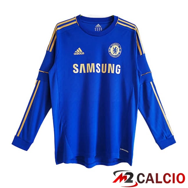 Maglie Calcio FC Chelsea Retro Prima Manica Lunga Blu 2012-2013
