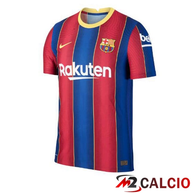 Maglie Calcio FC Barcellona Retro Prima Blu Rosso 2020-2021