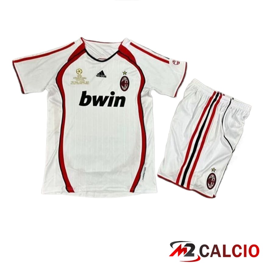 Maglie Calcio AC Milan Retro Bambino Seconda 2006/2007
