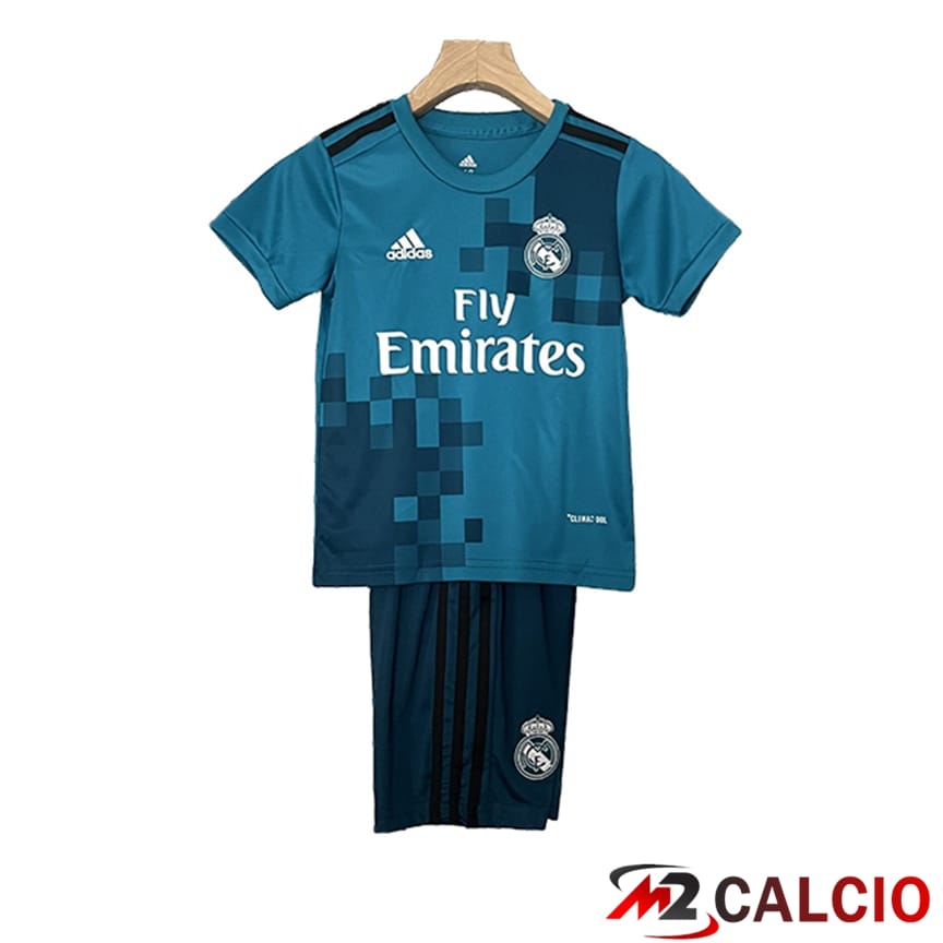 Maglie Calcio Real Madrid Retro Bambino Terza 2017/2018