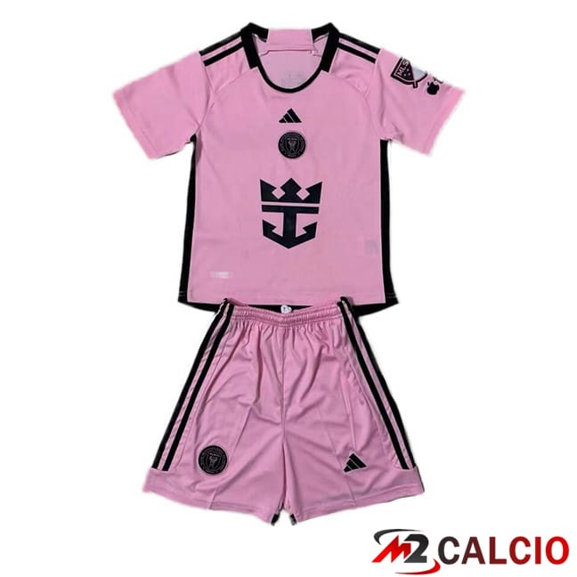 Maglie Calcio Inter Miami CF Bambino Prima Rosa 2024/2025