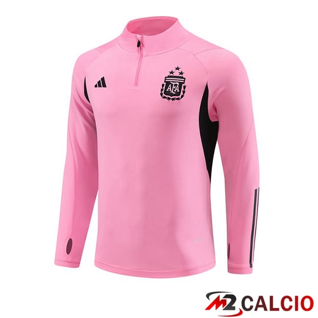 Felpa Allenamento Argentina Rosa 2024/2025