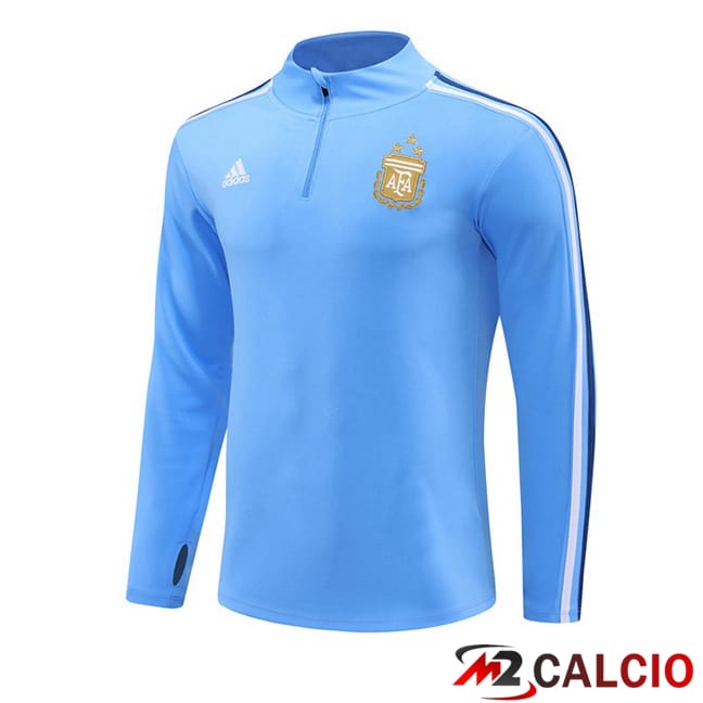 Felpa Allenamento Argentina Blu 2024/2025
