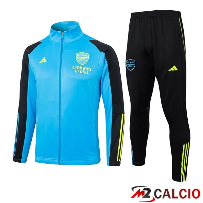 Insieme Tuta Calcio - Giacca Arsenal Blu 2024/2025