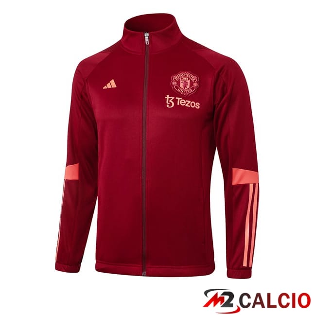 Giacca Calcio Manchester United Rosso 2024/2025