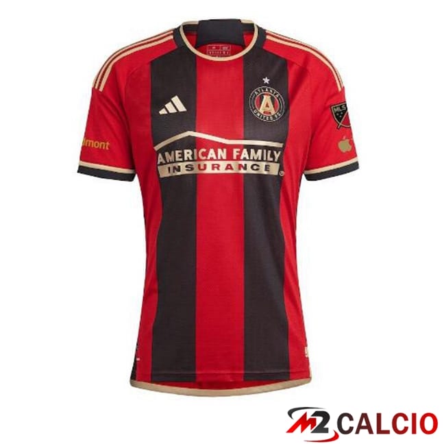 Maglie Calcio Atlanta United Prima Rosso Nero 2024/2025