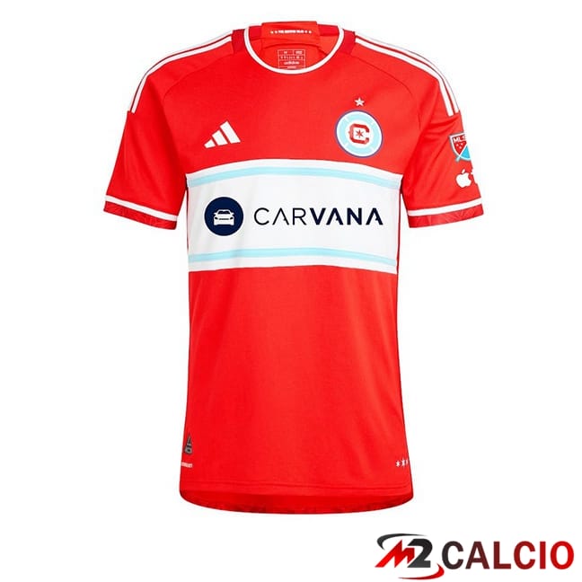 Maglie Calcio Chicago Fire FC Prima Rosso 2024/2025