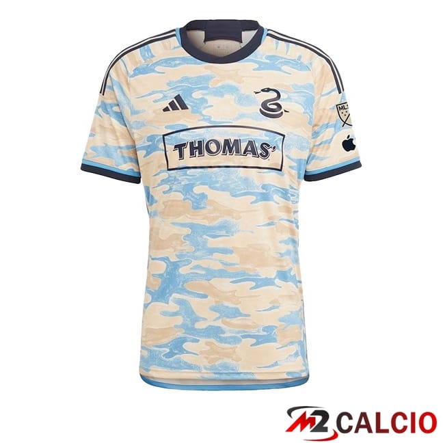 Maglie Calcio Philadelphia Union Seconda Giallo Bianco 2024/2025