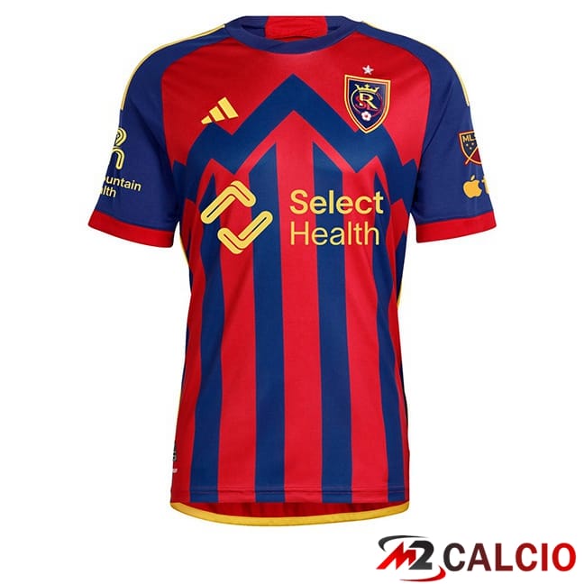 Maglie Calcio Real Salt Lake Prima Rosso Blu 2024/2025