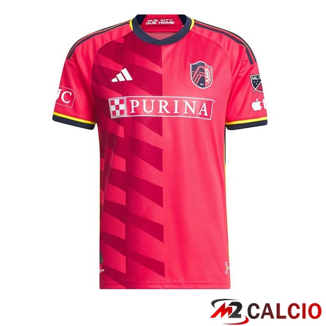 Maglie Calcio St.Louis City FC Prima Rosso 2024/2025