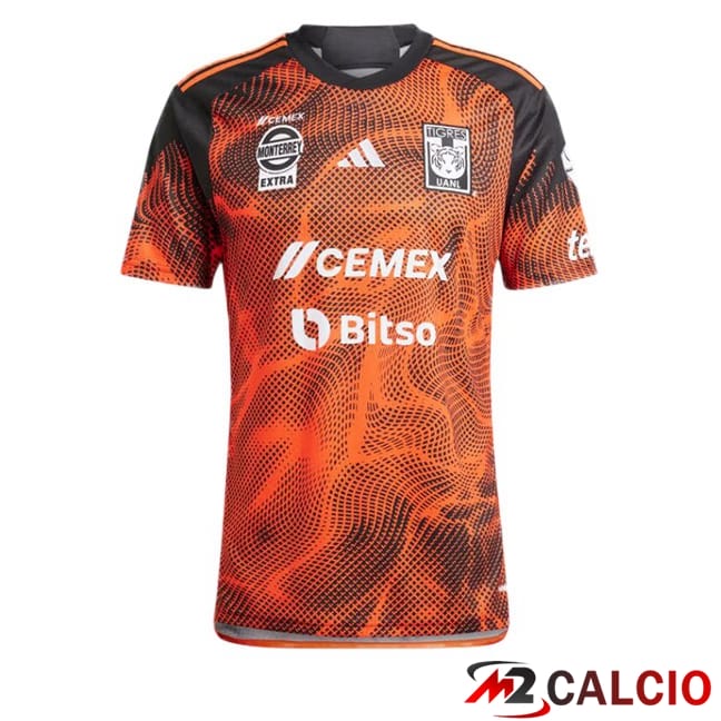 Maglie Calcio Tigres UANL Terza Arancia 2024/2025