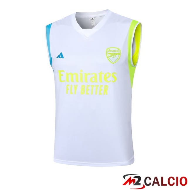 Canotta Allenamento Arsenal Bianco 2024/2025