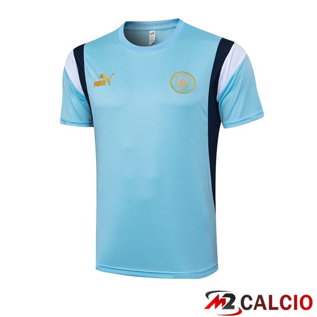 T Shirt Allenamento Manchester City Blu 2024/2025