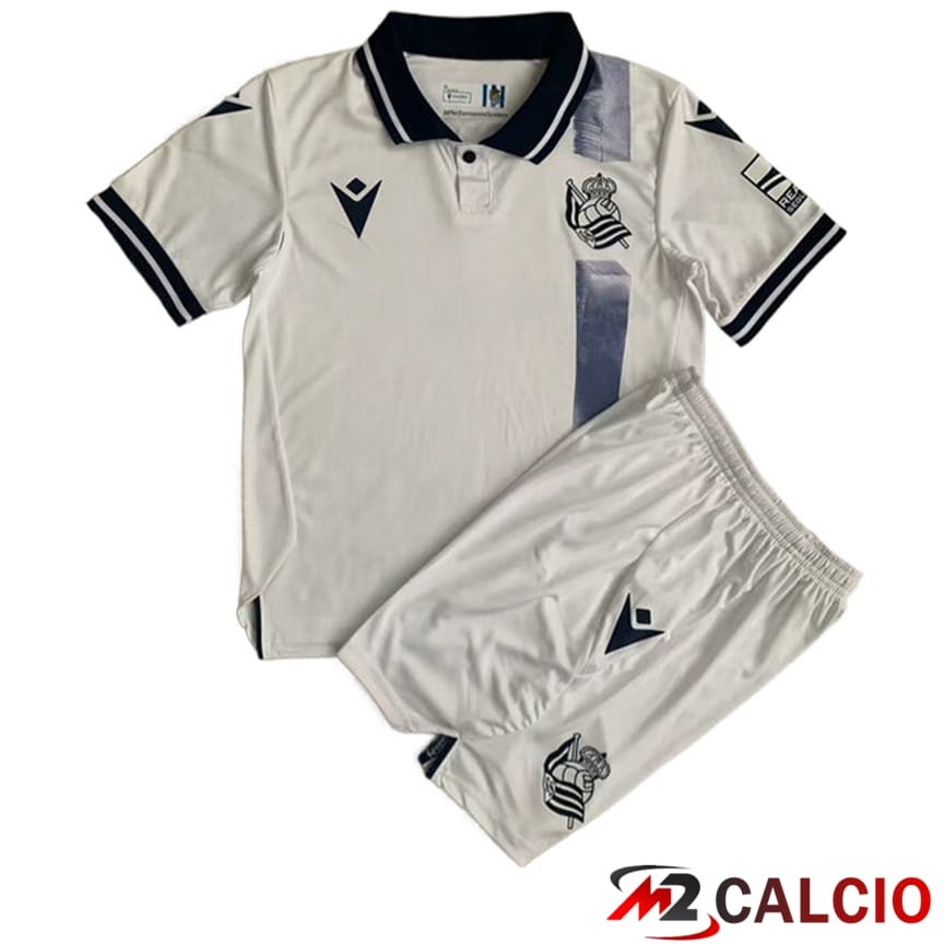 Maglie Calcio Real Sociedad Bambino Terza 2023/2024